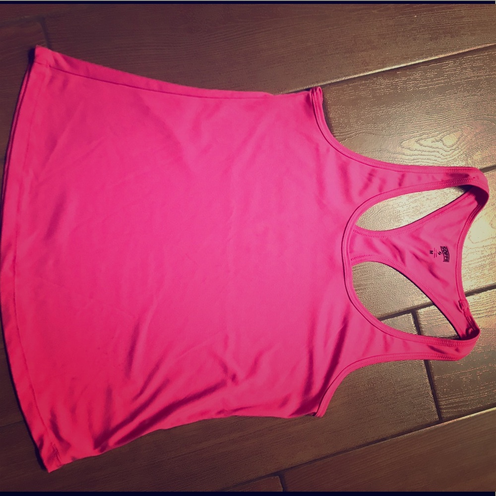 Hot Pink Racerback Tank by Soffe size Medium